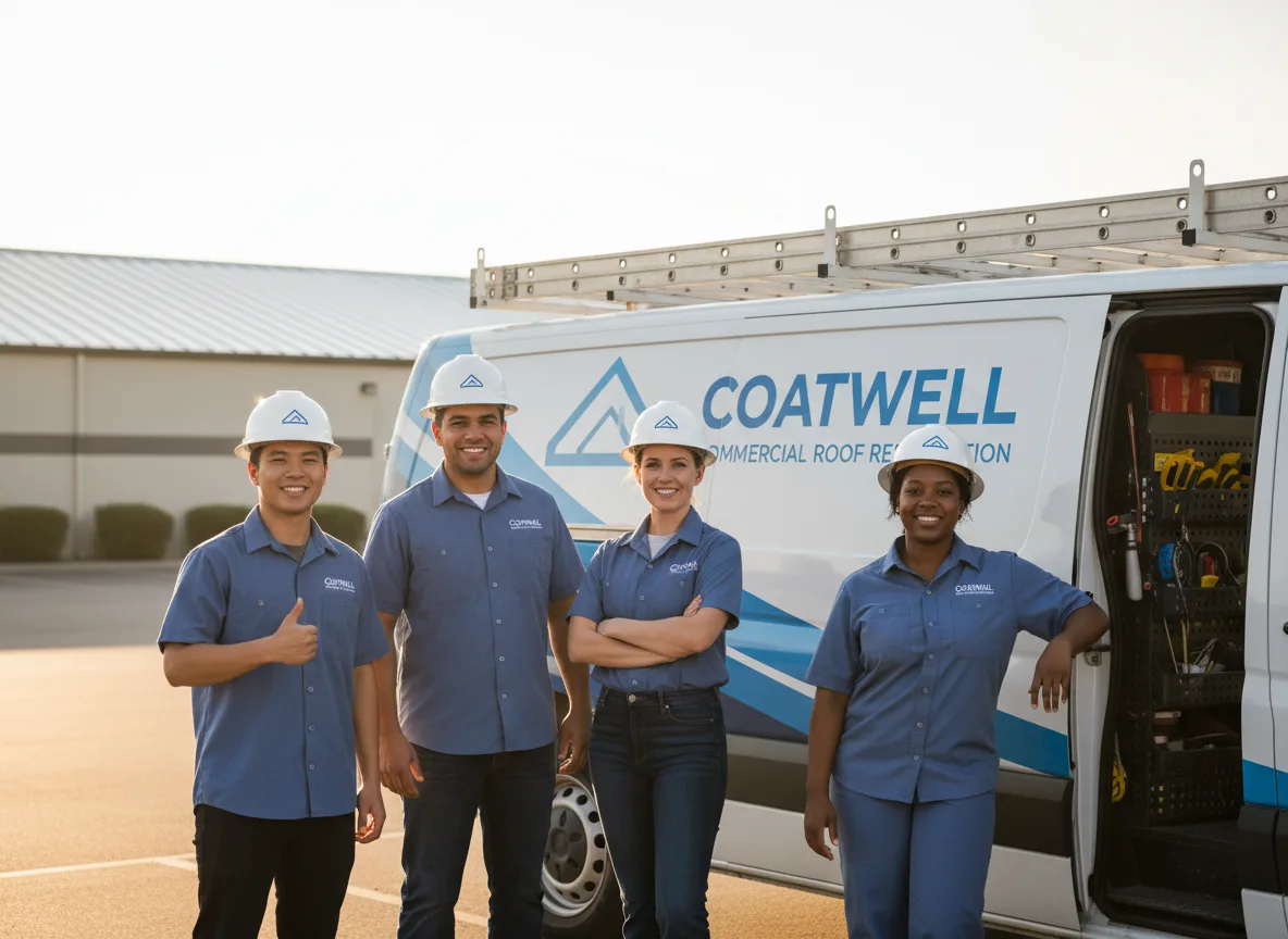Commercial roof coating company in Mantachie, MS
